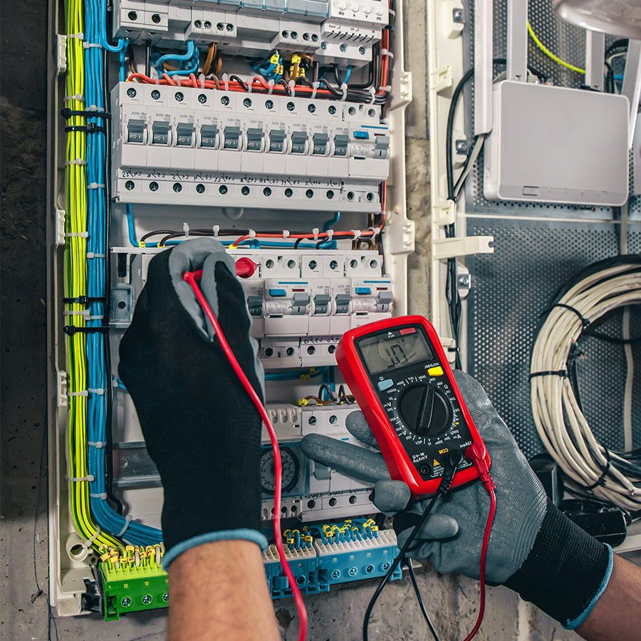 Verificación de un sistema de seguridad electrónica con instrumental